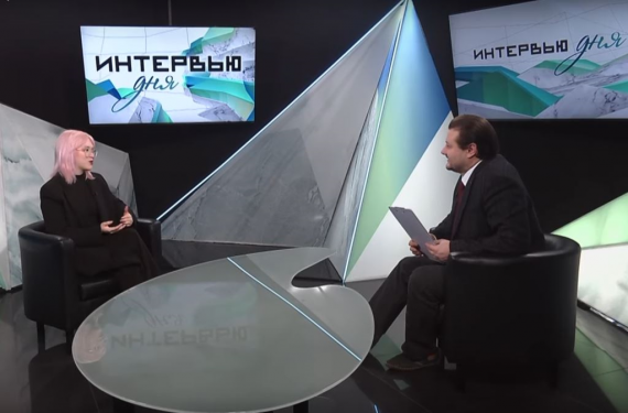 Студентка Барнаульского кооперативного техникума дала интервью телеканалу &laquo;Катунь 24&raquo;
