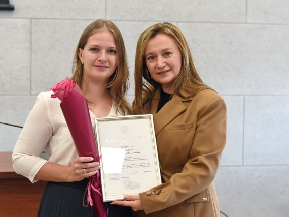 Преподаватель Барнаульского кооперативного техникума отмечен Благодарностью Администрации города Барнаула