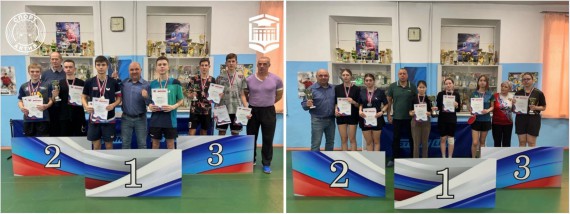 Команда ССК &laquo;СпортАктив&raquo; Барнаульского кооперативного техникума - чемпион Спартакиады среди ПОО Алтайского края по настольному теннису