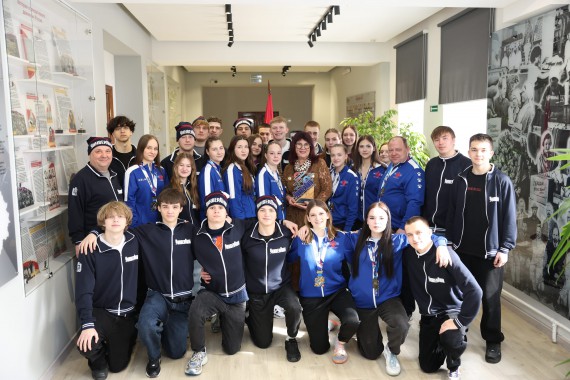 Торжественная церемония чествования победителей Всероссийского фестиваля студенческого спорта &laquo;УниверЛига&raquo;